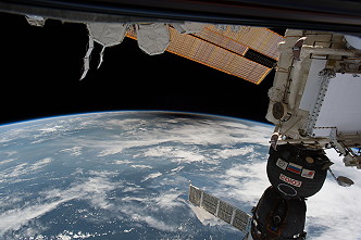 Sonnenfinsternis 2017 - gesehen von der ISS