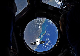 Anflug Dragon SpX-17