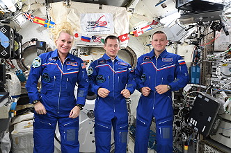 Crew Soyuz MS-17 onboard ISS