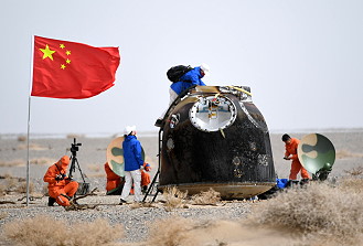 Shenzhou-13 recovery