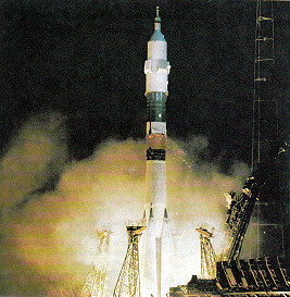 Soyuz 33 launch