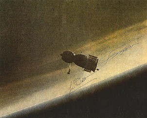 Soyuz 37 in orbit