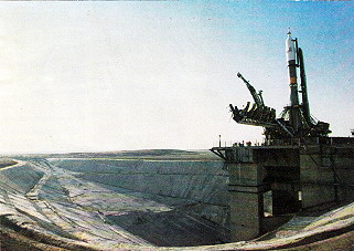 Soyuz 40 on the launch pad