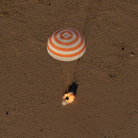 Soyuz MS-08 landing