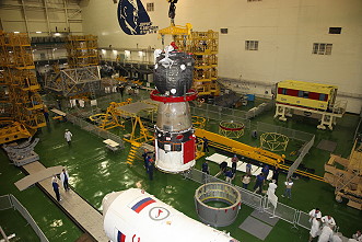 Soyuz MS-09 integration