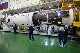 Soyuz MS-12 integration