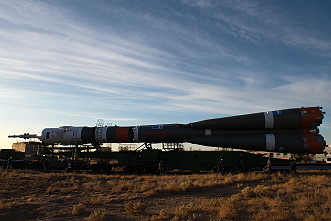 Soyuz MS-17 rollout