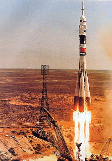Soyuz TM-15 launch Soyuz TM-15 launch