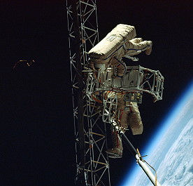 EVA Mussabajew und Budarin