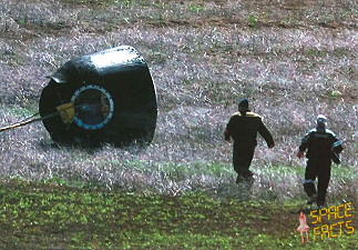 Soyuz TM-31 recovery Soyuz TM-31 recovery