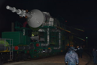 Soyuz TMA-15M rollout