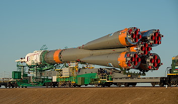Soyuz TMA-16M rollout