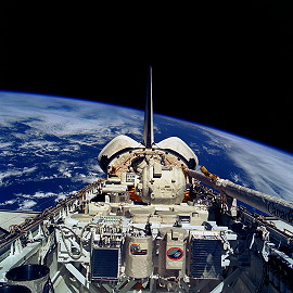 STS-39 im Orbit