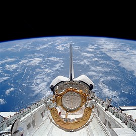 STS-41 im Orbit