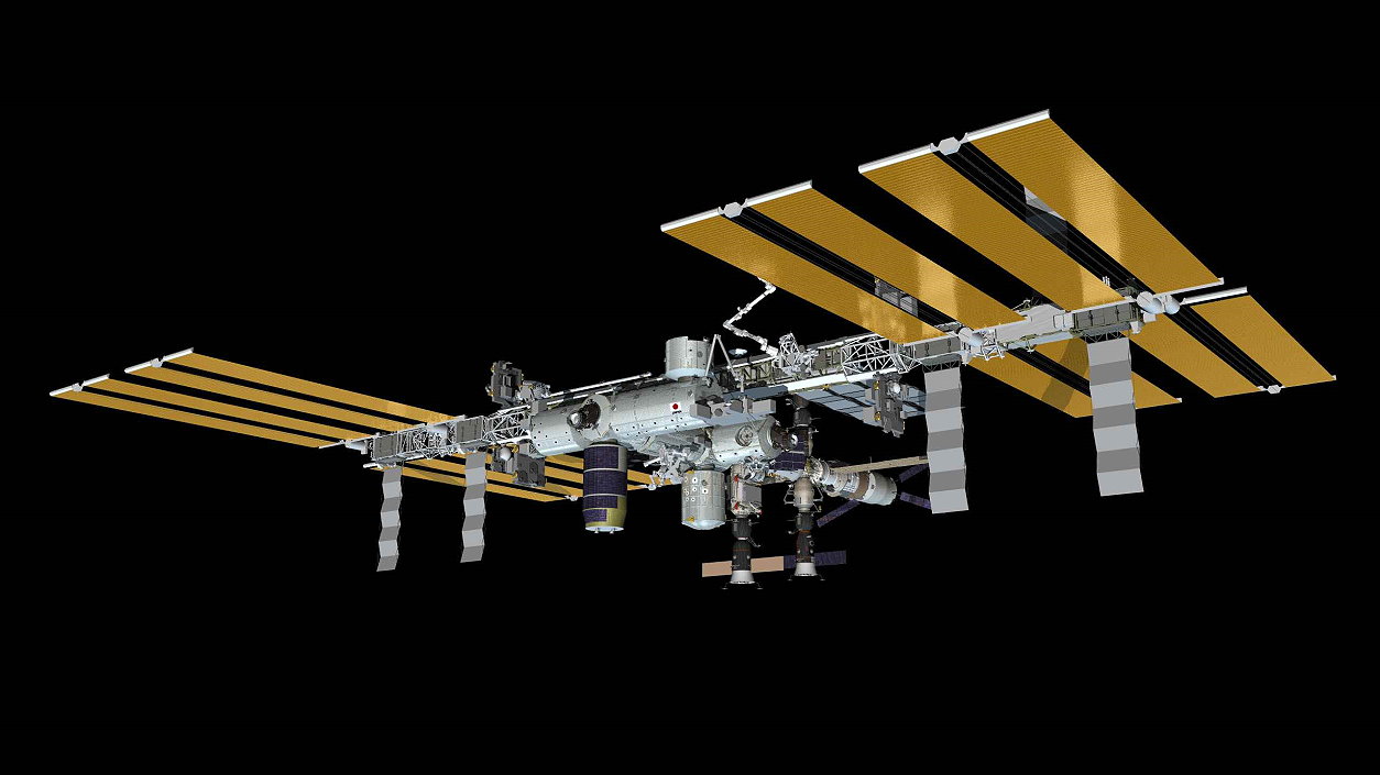 ISS as of August 09, 2013