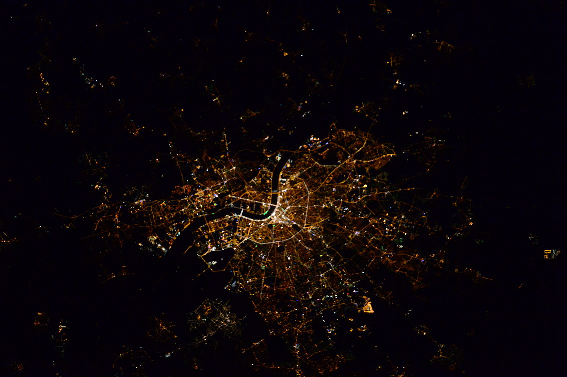Bordeaux bei Nacht