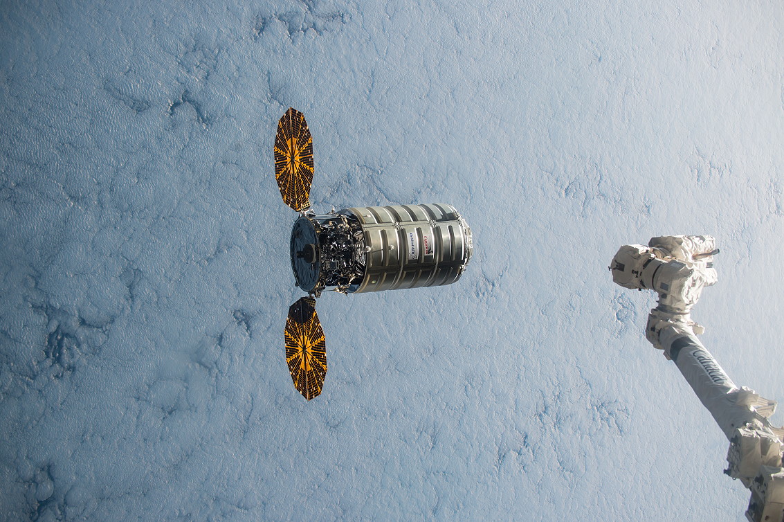 Cygnus arrival