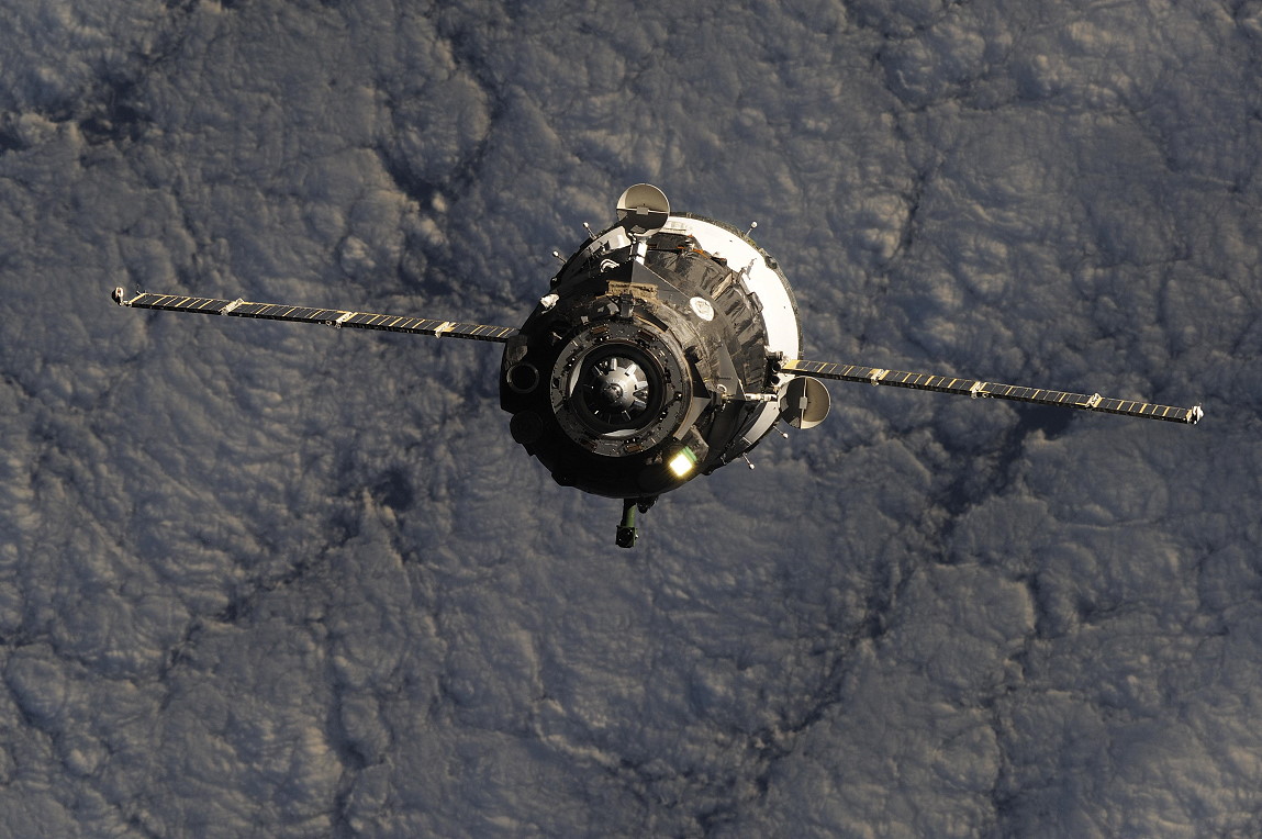 Soyuz MS arrival
