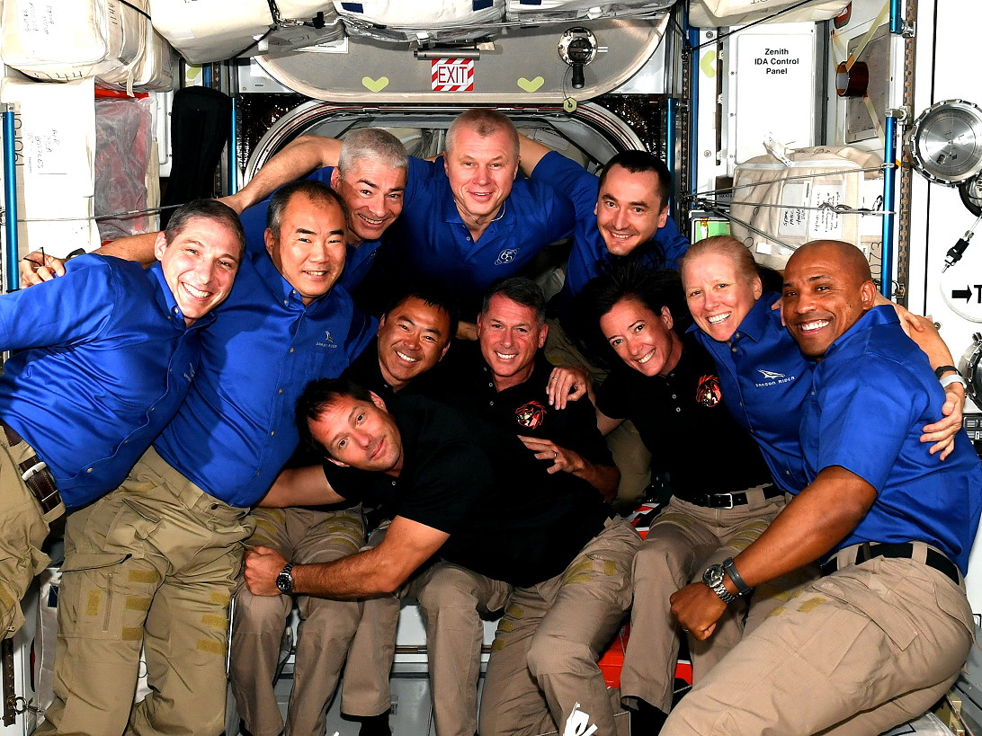 ISS-65 ist eine 11-Personen-Crew