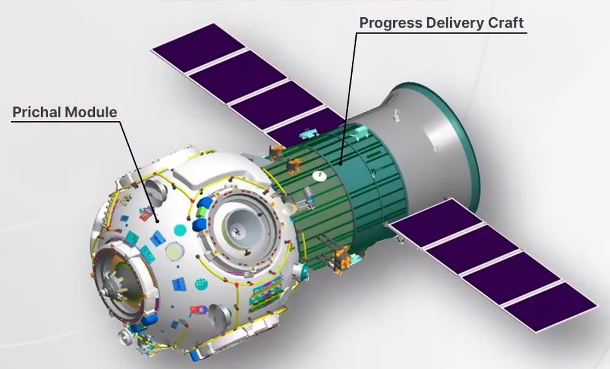 Progress MUM with Prichal