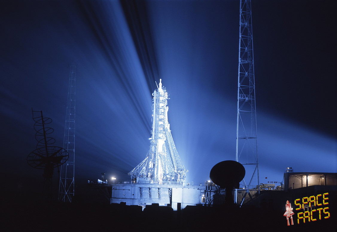 Soyuz 15 on the launch pad