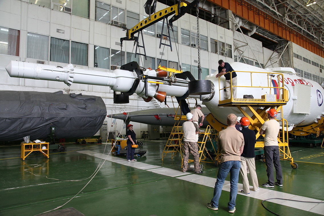 Integration Sojus MS-06