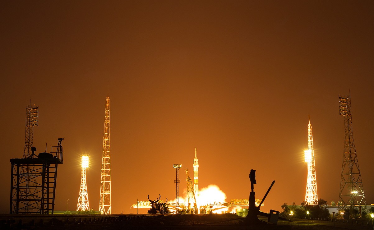 Soyuz MS-13 launch