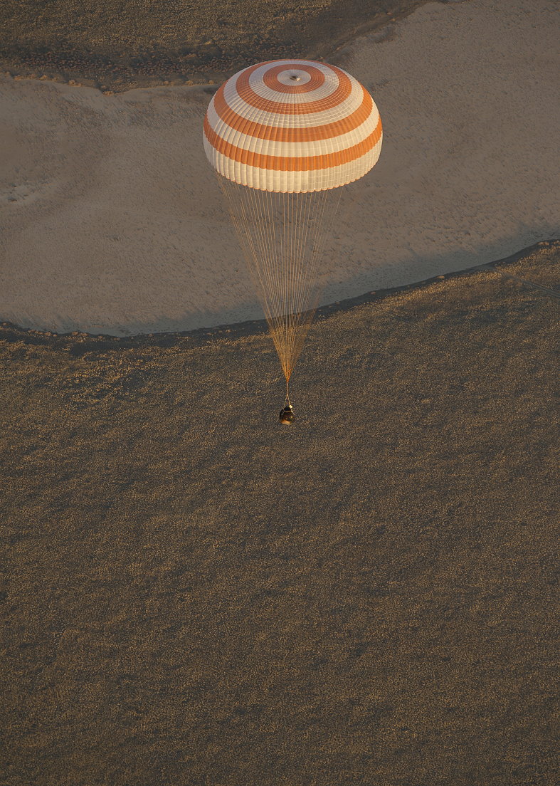 Soyuz TMA-09M landing