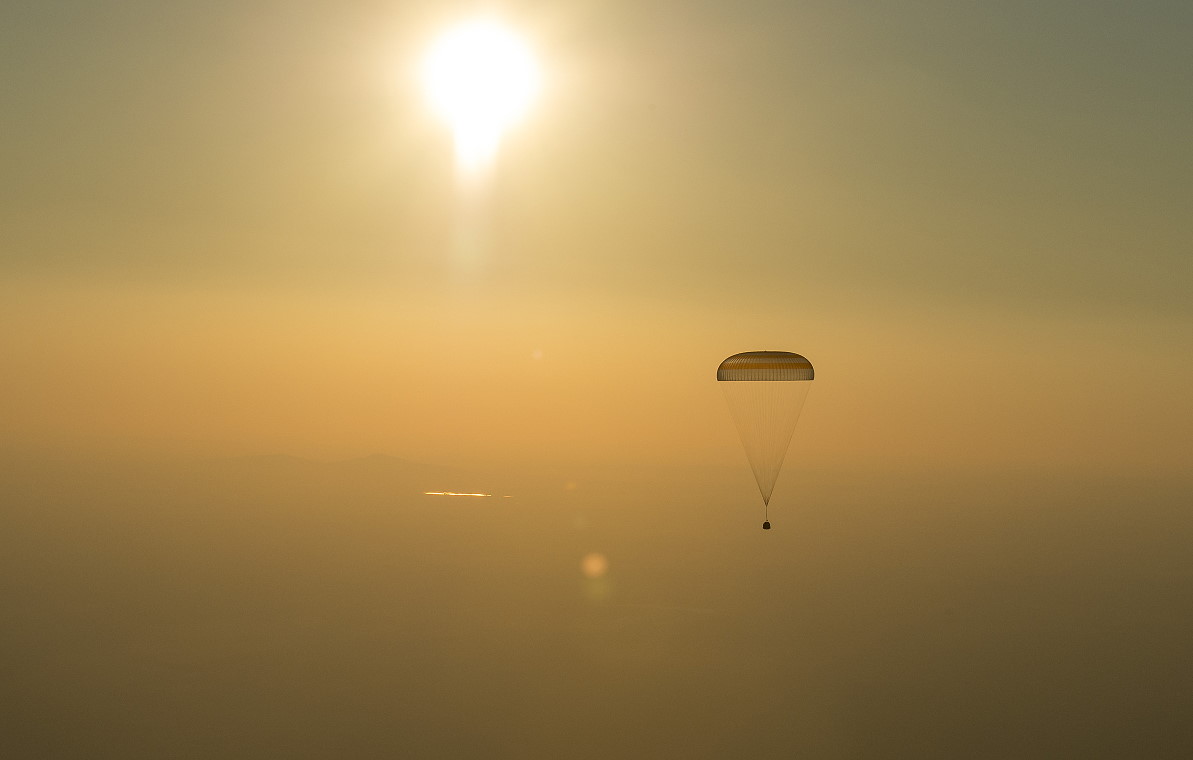 Soyuz TMA-20M landing