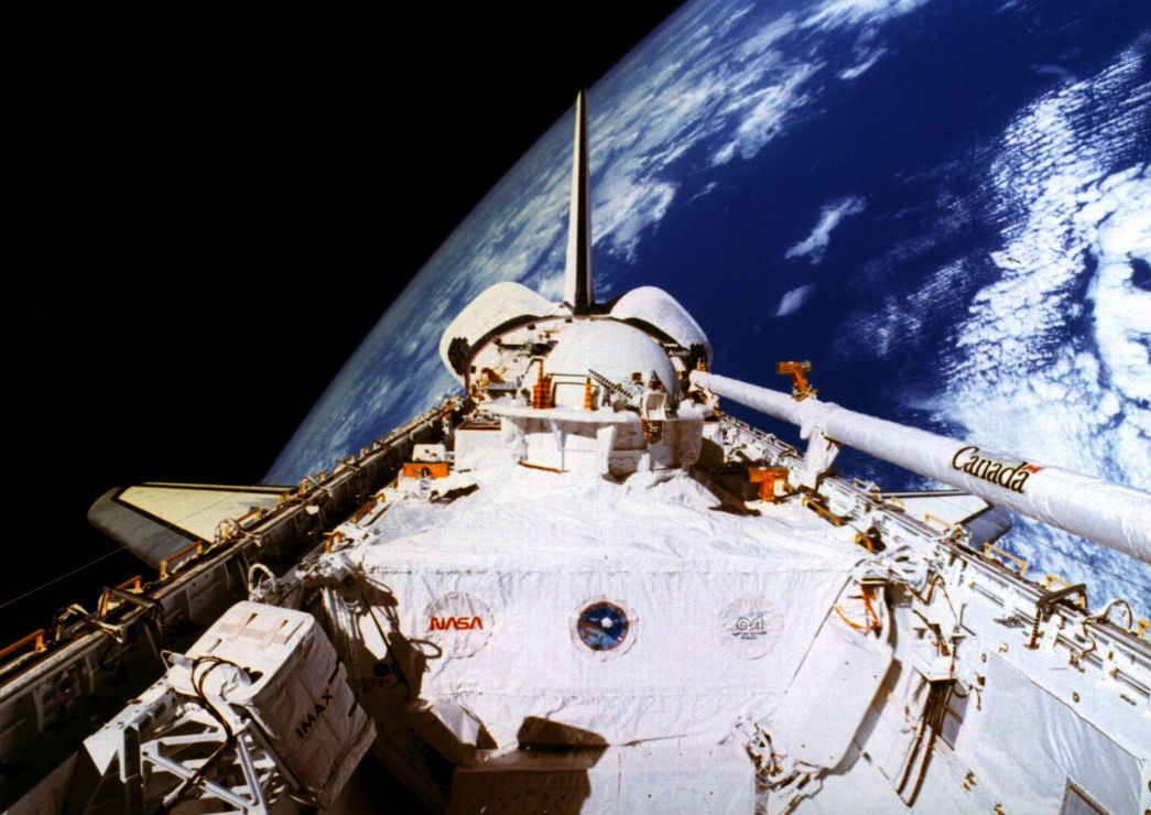 STS-46 im Orbit