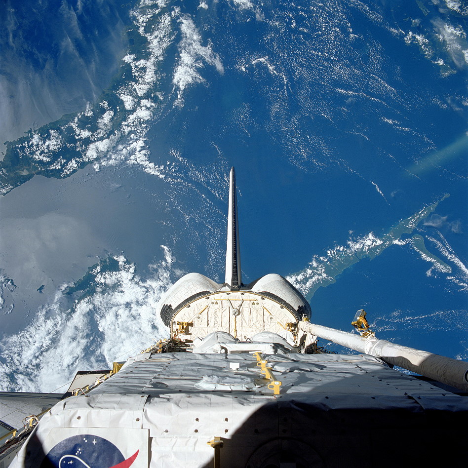 STS-57 in orbit