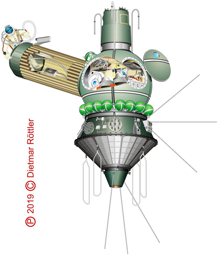 Voskhod 2 spacecraft