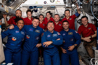 ISS-70 ist eine 11-Personen-Crew