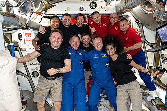 ISS-72 ist eine 11-Personen-Crew