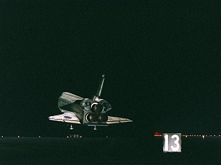 STS-106 landing