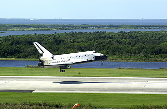 STS-112 landing