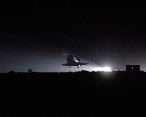 STS-114 landing