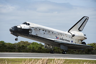 STS-133 landing