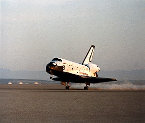 Landung STS-41C