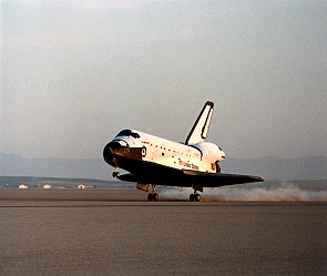 Landung STS-41C