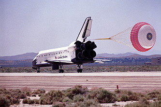 STS-49 landing