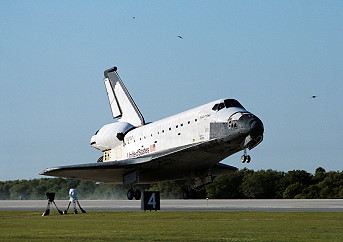 STS-62 landing