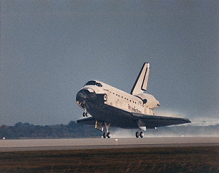 STS-63 landing