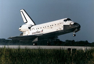 Landung STS-70