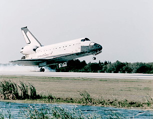 Landung STS-75