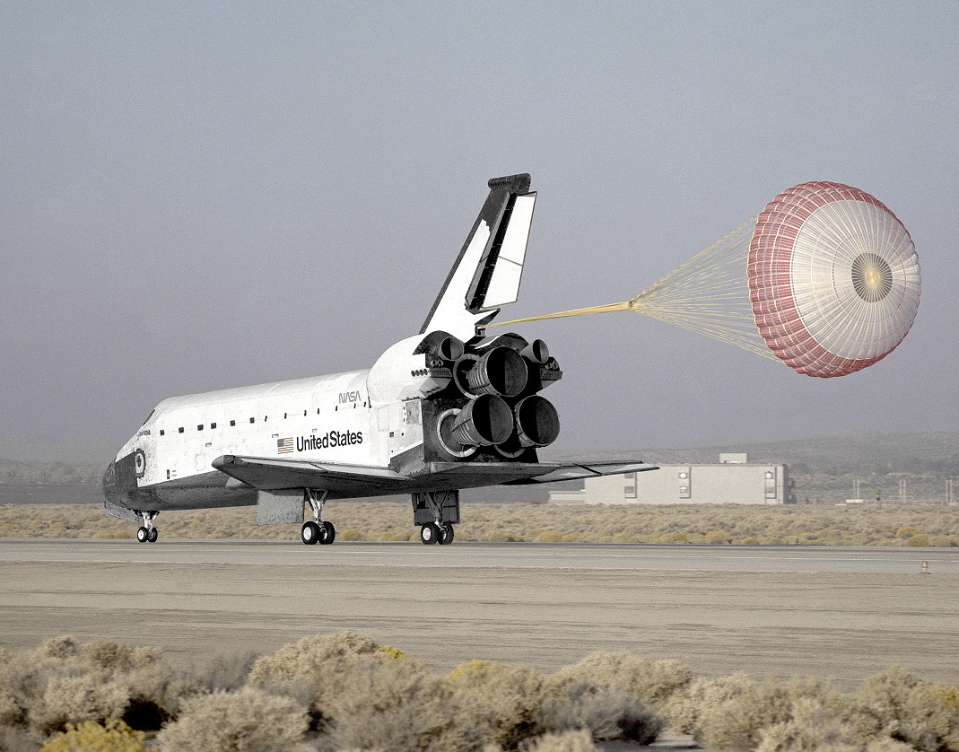 STS58 landing