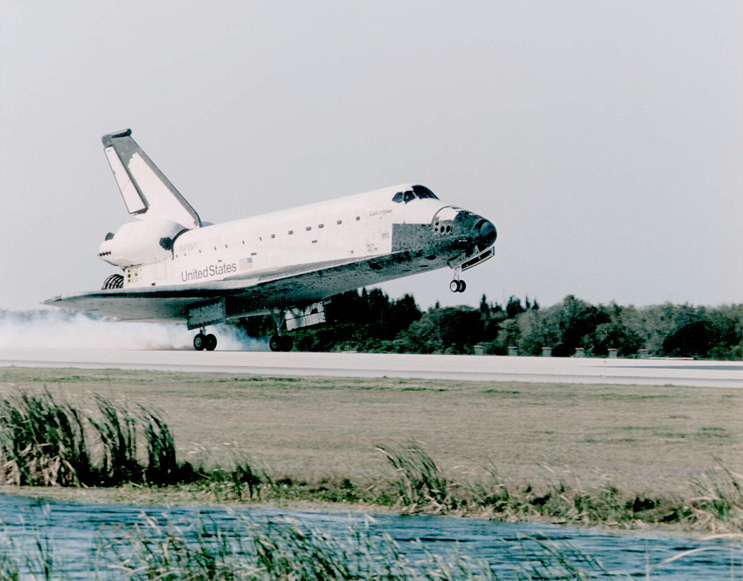 Image result for sts-75 landing