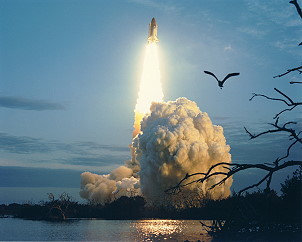 STS-32 launch