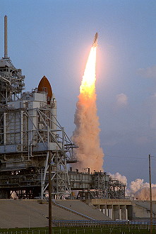 STS-41 launch