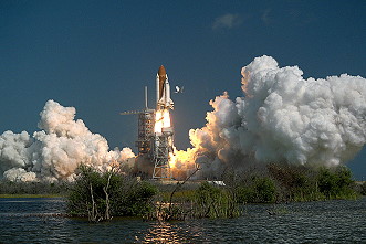 STS-61A launch